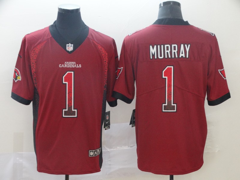 Men's Arizona Cardinals #1 Kyler Murray Black Color Rush NFL Limited Stitched NFL Jersey